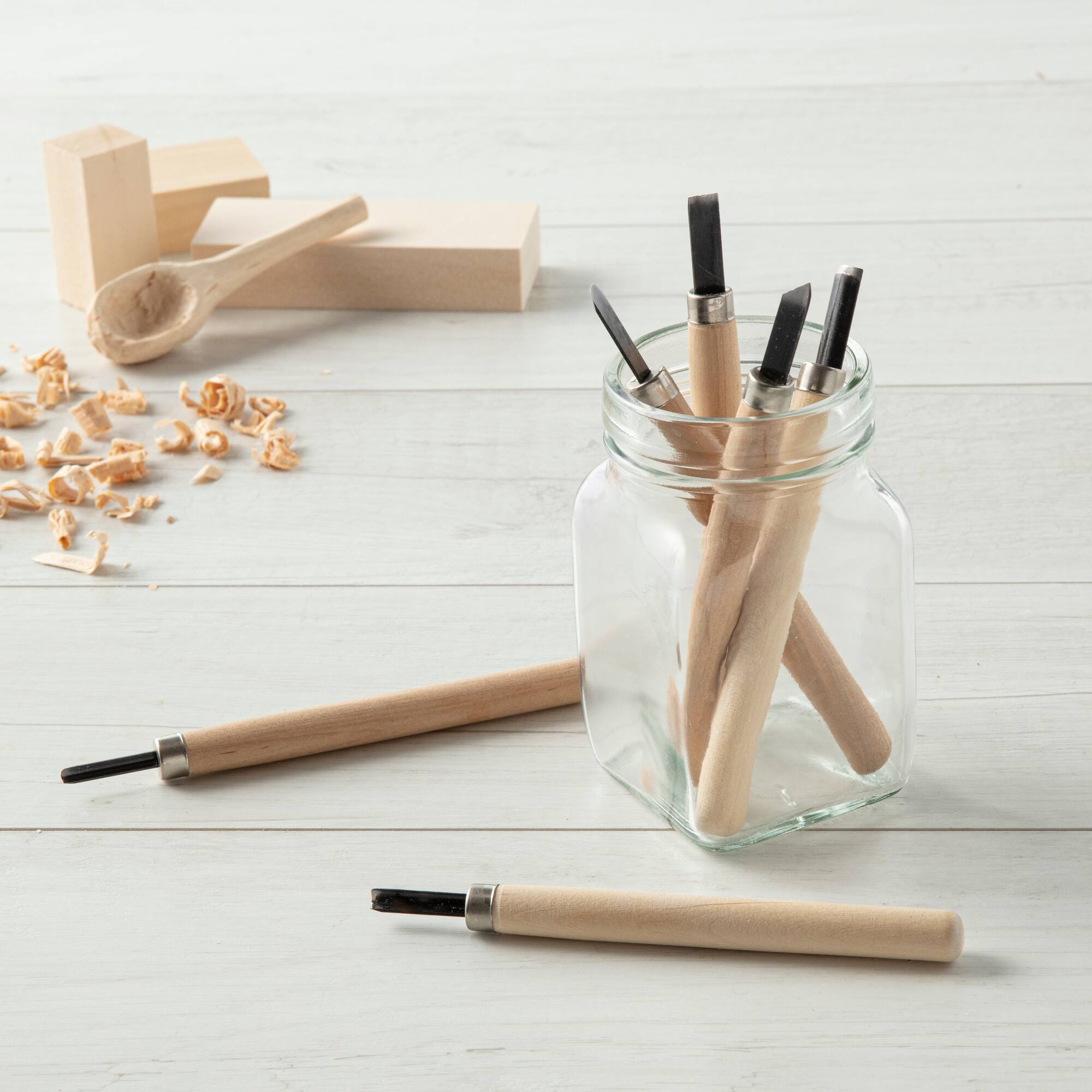 Wood Carving Knife Set by ArtMinds™